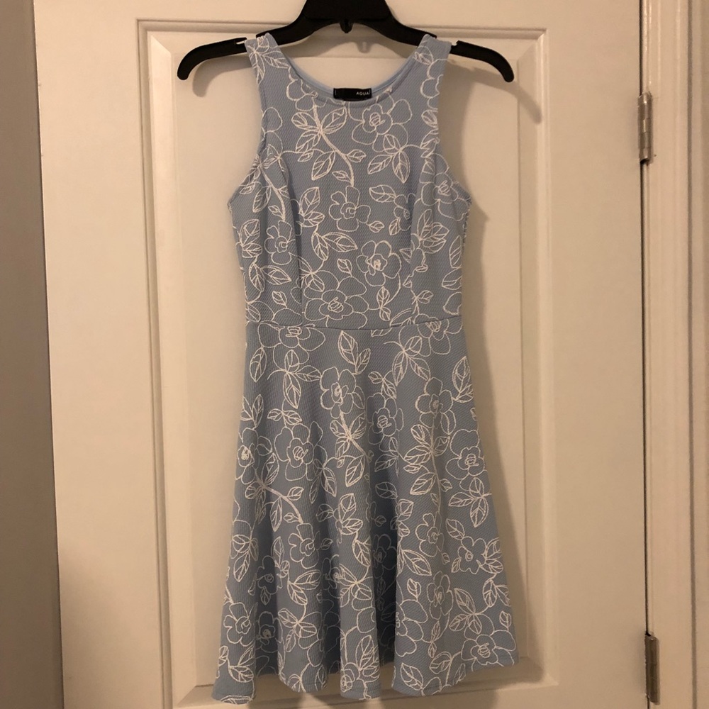 Aqua dress